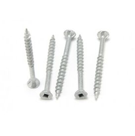 SUREFAST CHIPBOARD SCREW RIB CSK SQ 8G X 1-1/4 GALV 